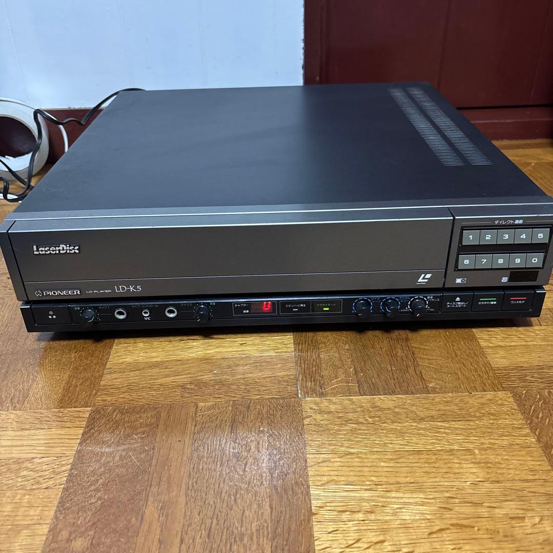 レーザーディスクプレイヤー LD-K5 パイオニア PIONEER 通電濟み！