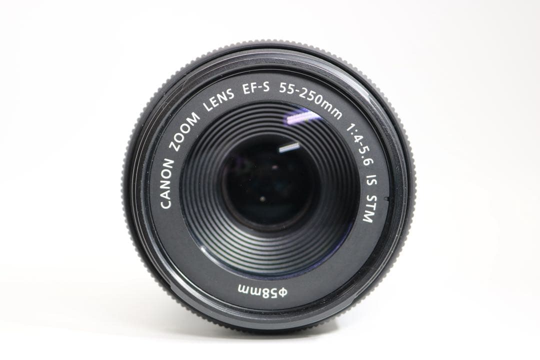 美品 【Canon EF-S 55-250mm IS STM】 望遠レンズ