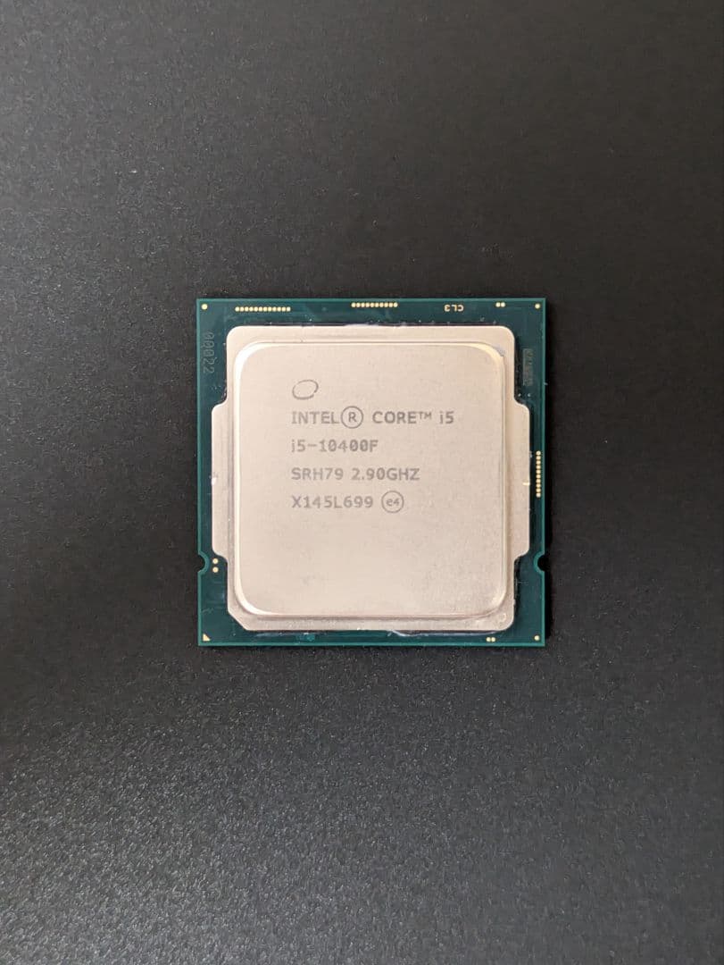 Intel Core i5-10400F 動作確認済み