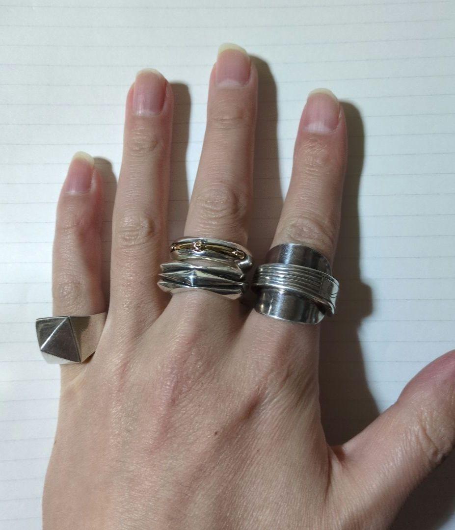 中古 M.A.R.S mars 21号 デザインリング タグ付き