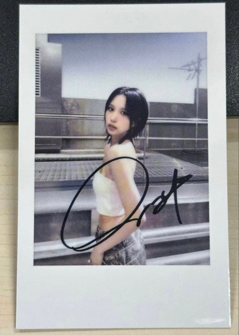 TWICE ミナ THISISFOR 中国一直娱yizhiyuチェキ トレカ