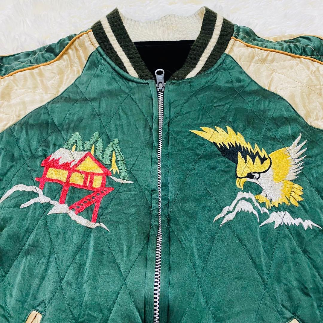 JOHNBULL ジョンブル ALASKA スカジャン ビンテージ 別珍 シルク