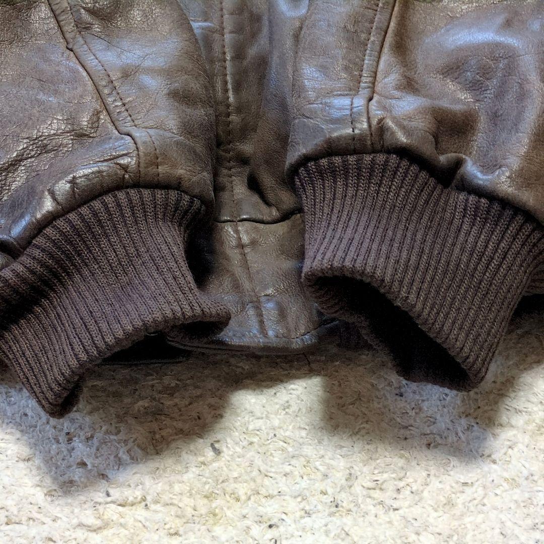 値下げ中2-2 90s古着VINTAGEレザージャケット　ライナー付き