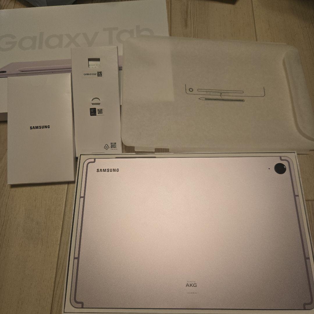【お値下げ不可】Samsung Galaxy Tab S9 FE パープル 本体