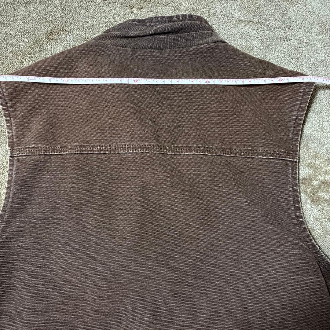 カーハート　メキシコ製　ダックベスト　裏ボア