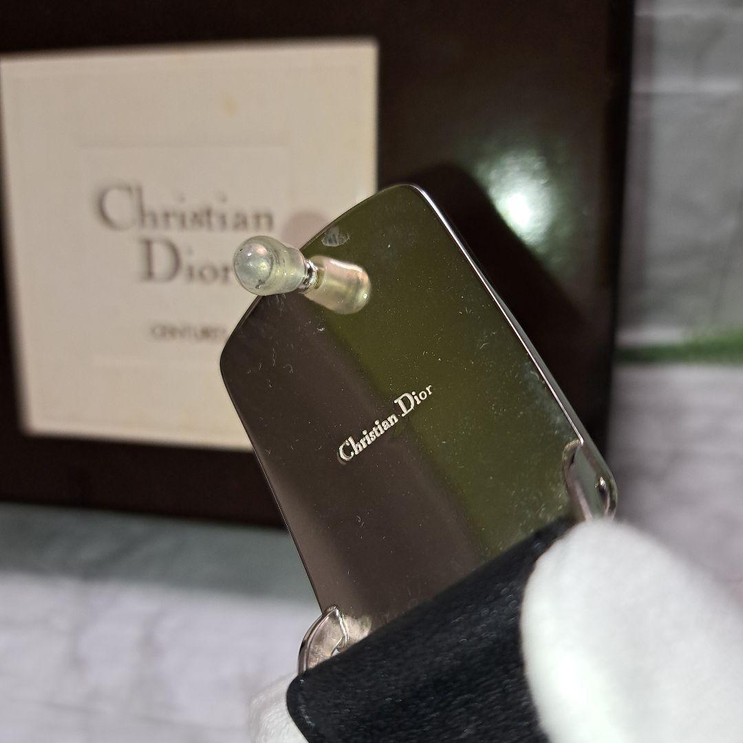 ✨️新品未使用✨️Christian Dior ディオール黒 ベルト専用 箱付