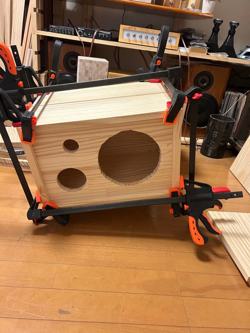 自作スピーカー P 2WAYバスレフ型