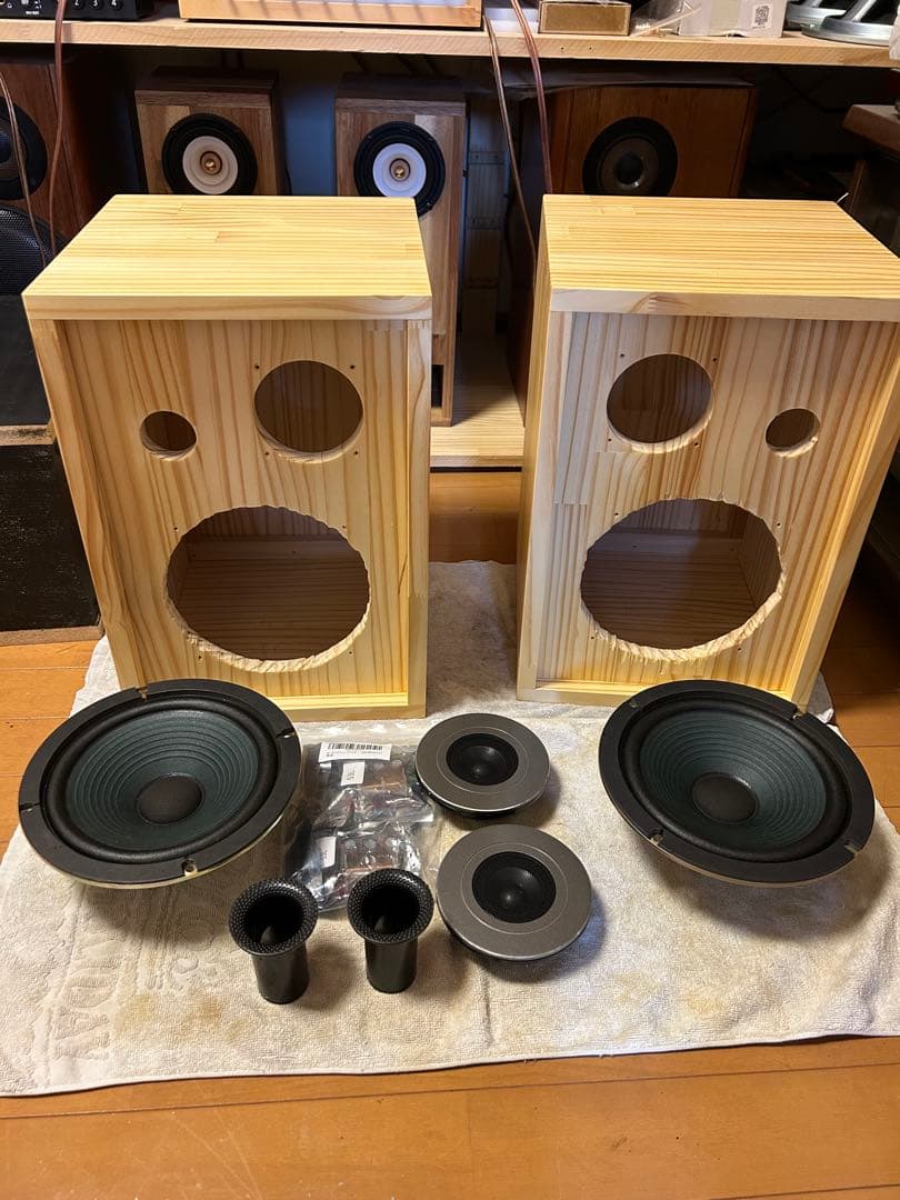 自作スピーカー P 2WAYバスレフ型