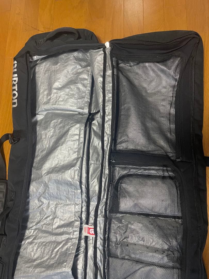 【美品】Burton バートン　スノーボード　ケース　バッグ ウィール付き