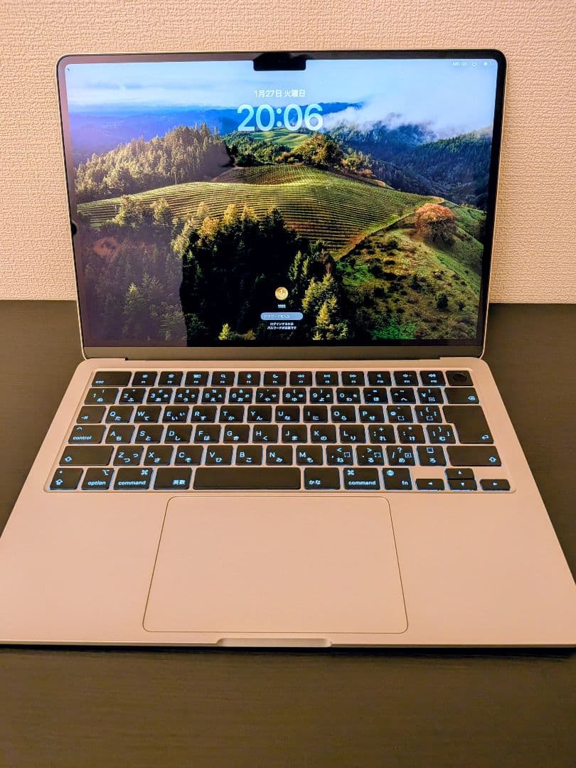 【極美品】MacBook Air 13インチ M3 8GB 512GB