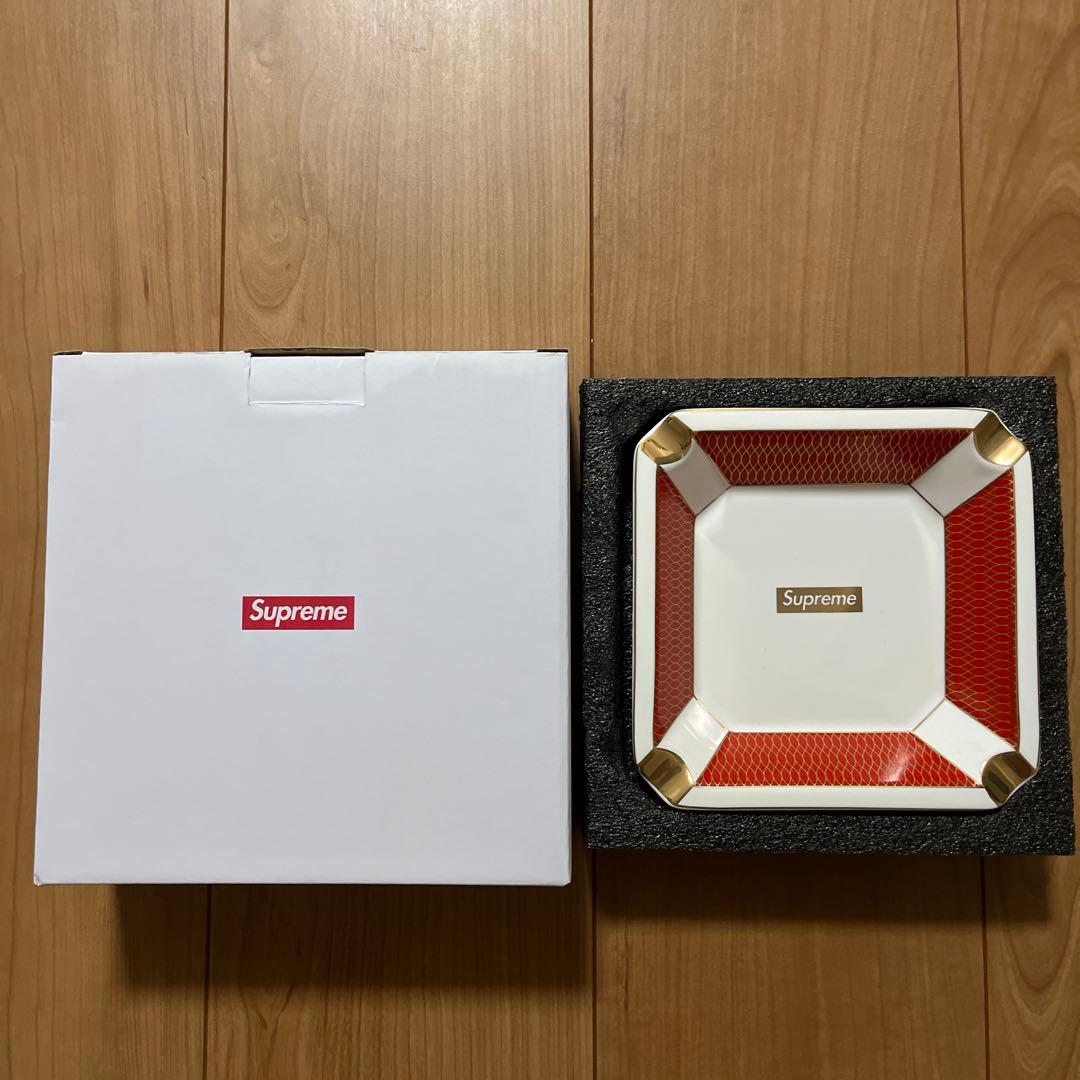 小物 Supreme GOLD SCALE ASHTRAY RED