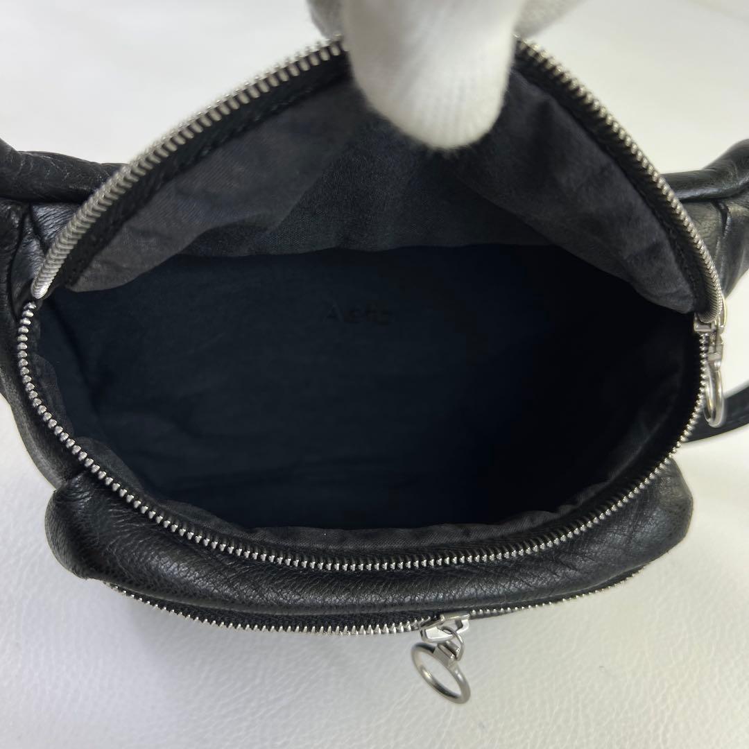 ルル☆交渉・希望金額はコメントのみOK様　Aeta アエタ ボディバッグブラック