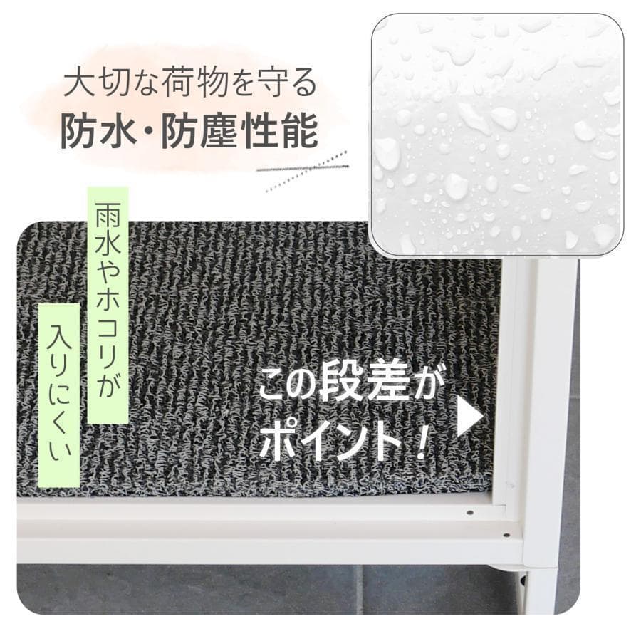 B1827宅配ボックス 戸建 後付け大型 一体型 大容量 ポスト 郵便受け