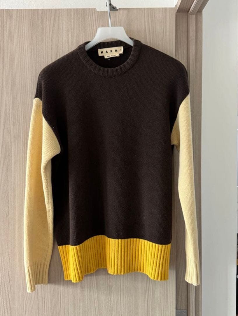 MARNI クレイジーパターン ニット セーター 48