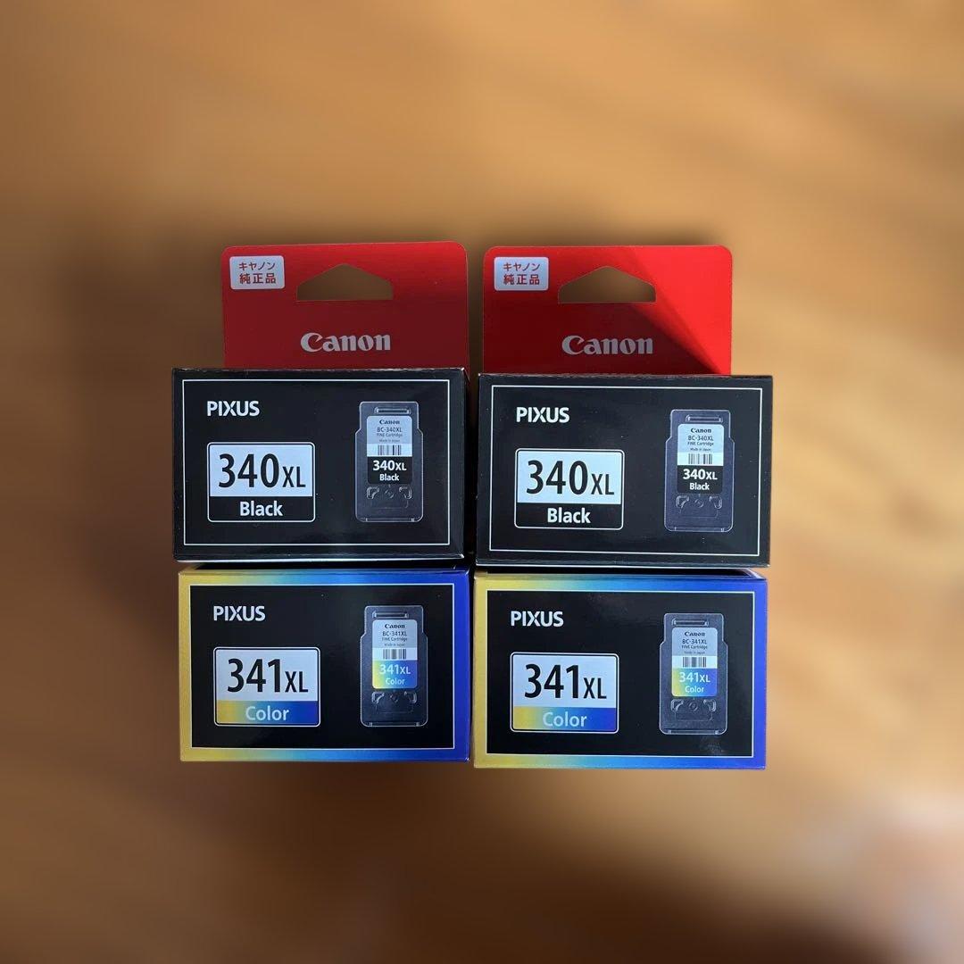 Canon PIXUS 340XL/341XL インクカートリッジセット