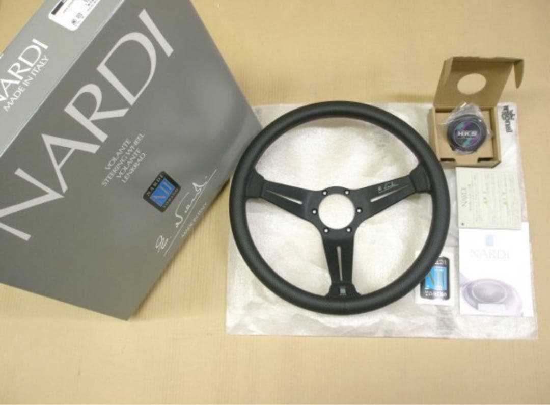 新品HKS NARDI　エッチケーエス ナルディ　ステアリング 限定モデル