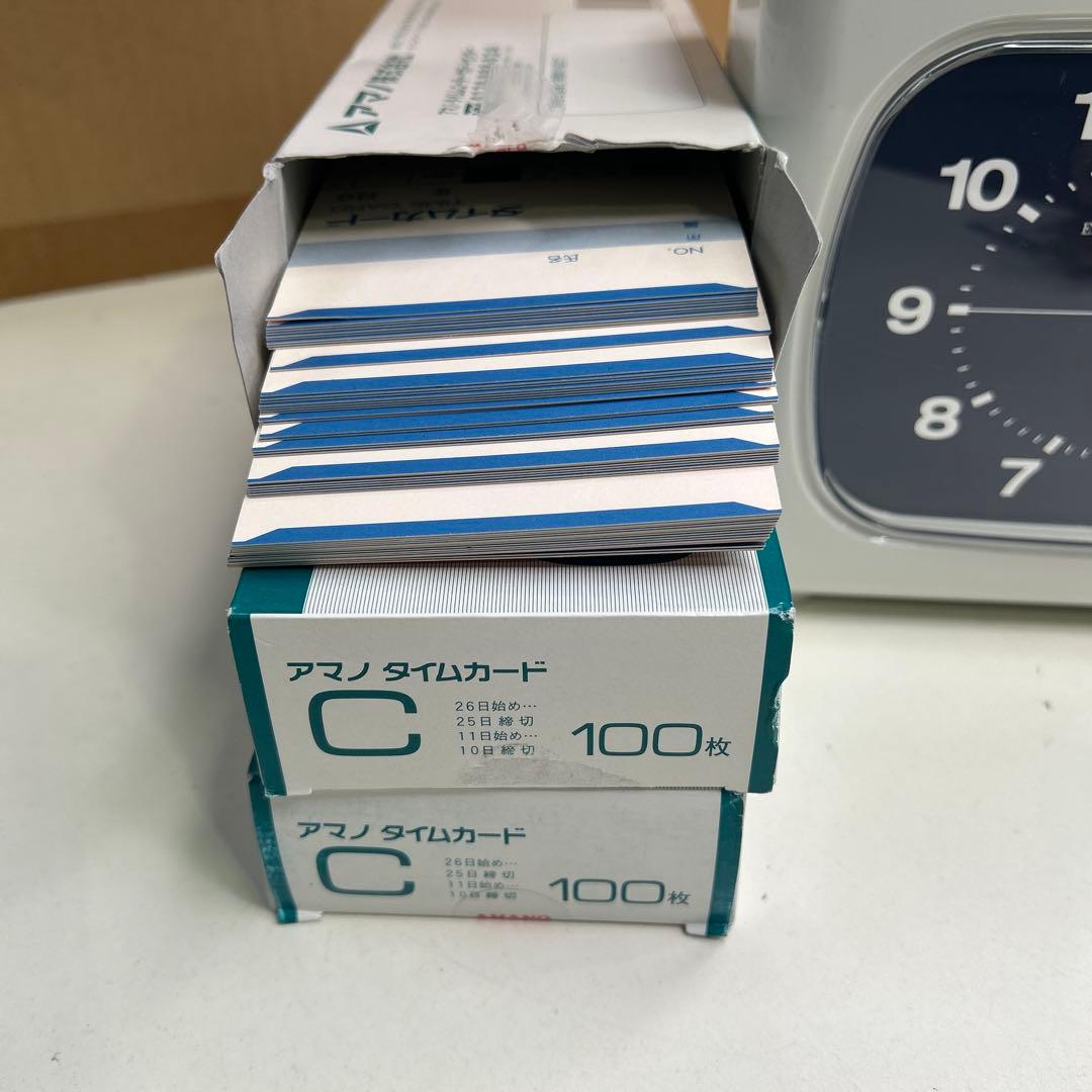 5532 アマノタイムレコーダー　BX2000 付属カード248枚付き