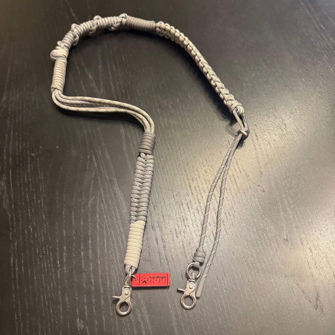美品 トポロジー Macrame Strapストラップ