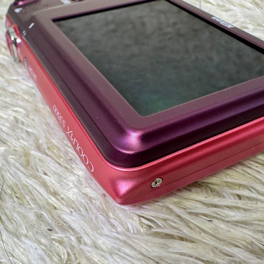 実写美【動作確認済】Nikon COOLPIX S3500 ピンク