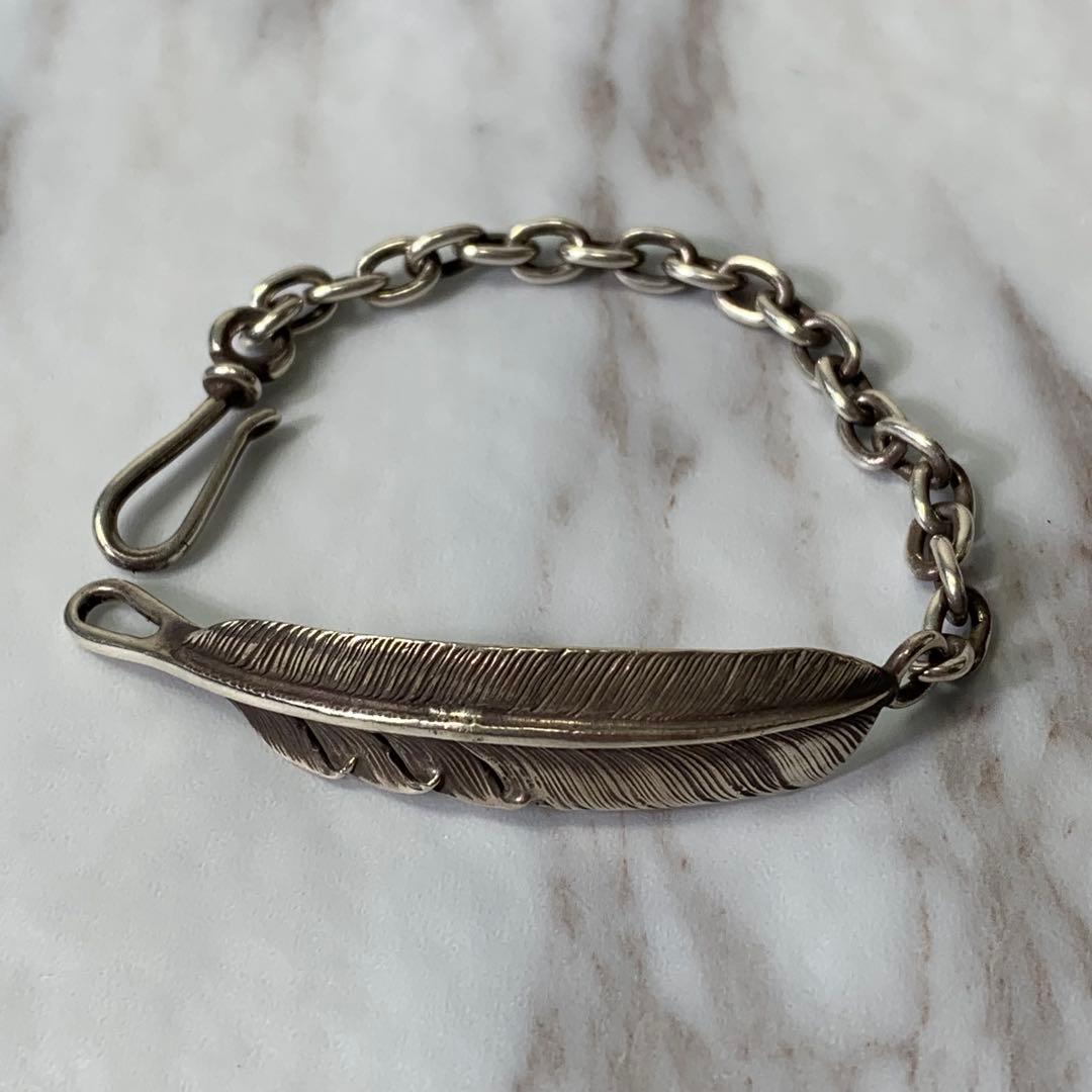 ファーストアローズ フェザーチェーンブレスレット シルバー925 刻印