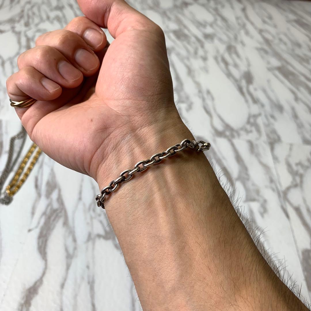 ファーストアローズ フェザーチェーンブレスレット シルバー925 刻印