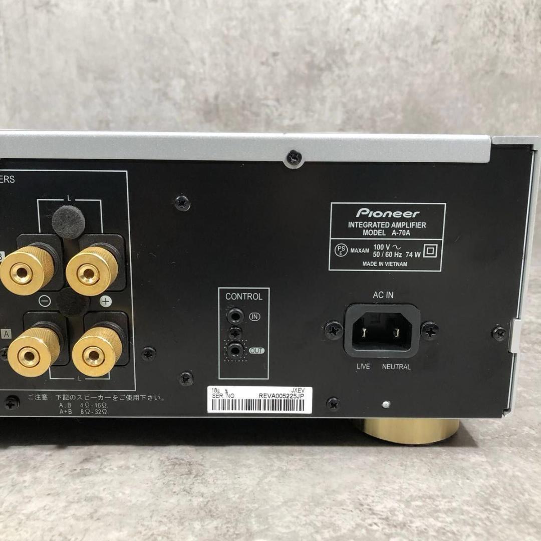 極美品 レア PIONEER パイオニア プリメインアンプ アンプ A-70A