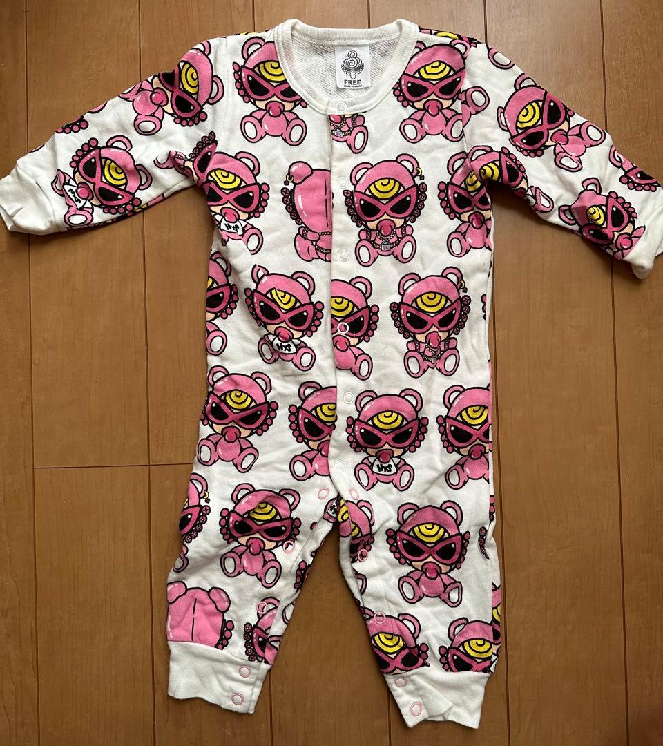 c*u様 ヒステリックミニ　カバーオール　テディ　FREE