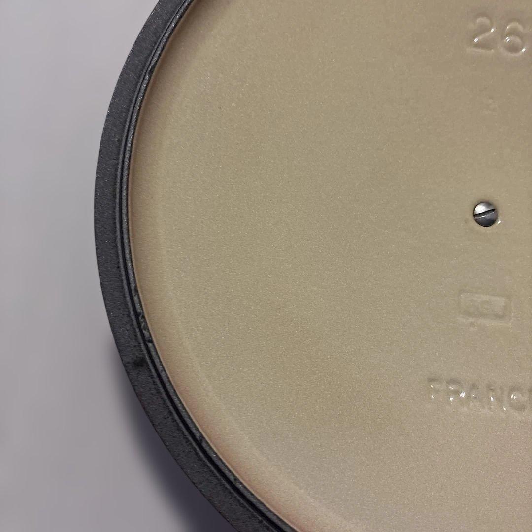 LE CREUSET 赤 ホーロー鍋 26蓋付き