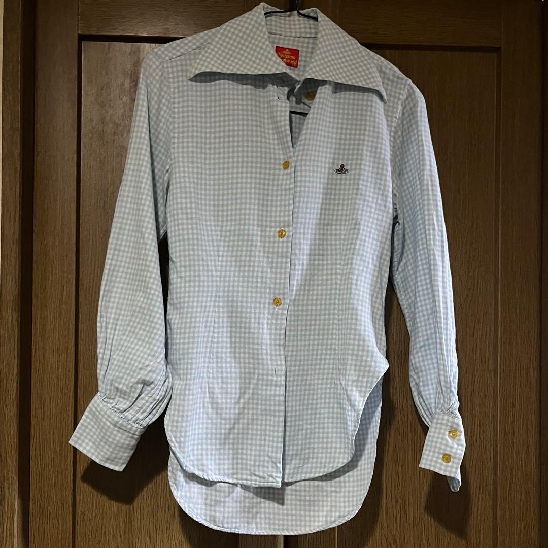 ヴィヴィアン　チェック　シャツ