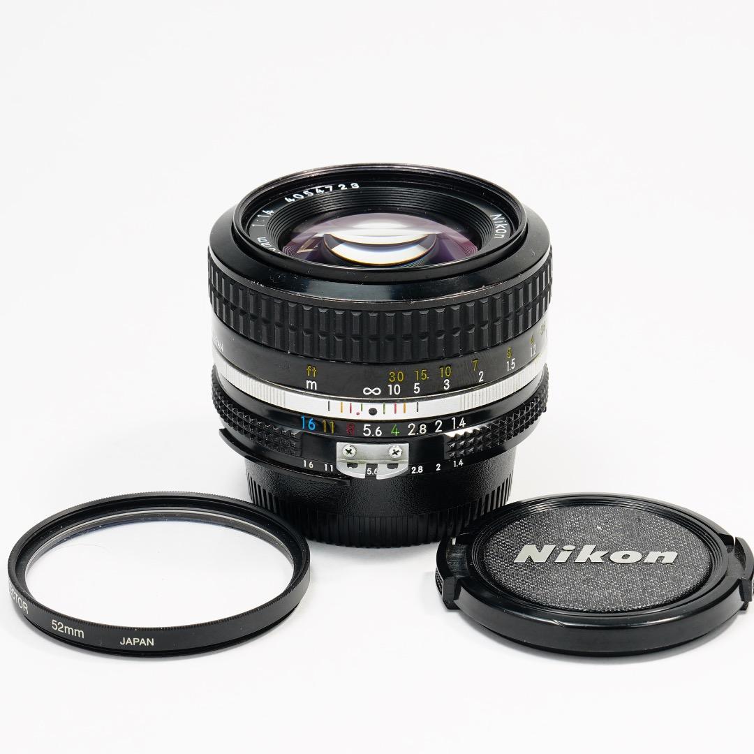 【極美品】動作◎ ニコン　Ai Nikkor 50mm F1.4 723