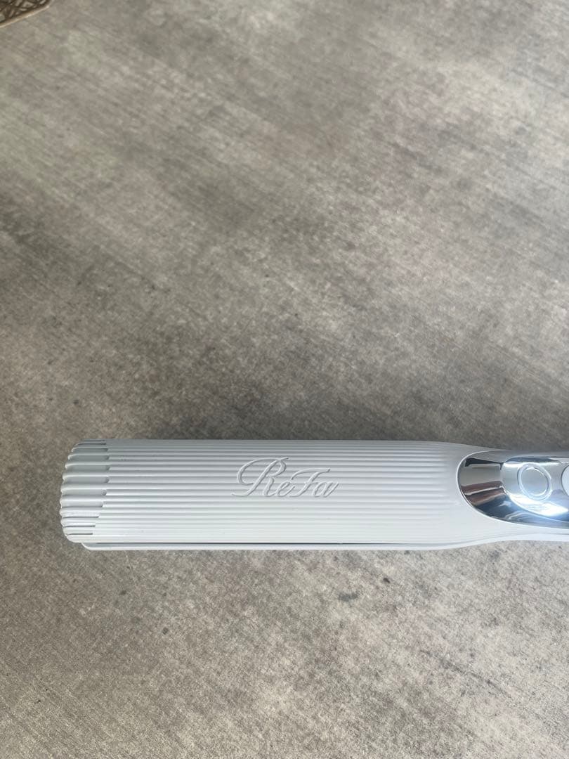 【美品】ReFa リファストレートヘアアイロン プロ　ホワイト