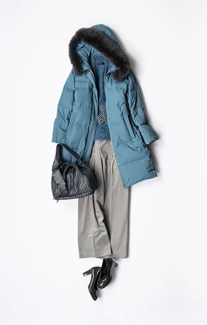 DAMA ダーマコレクション フォックスファー ダウンコート 15AR 3L