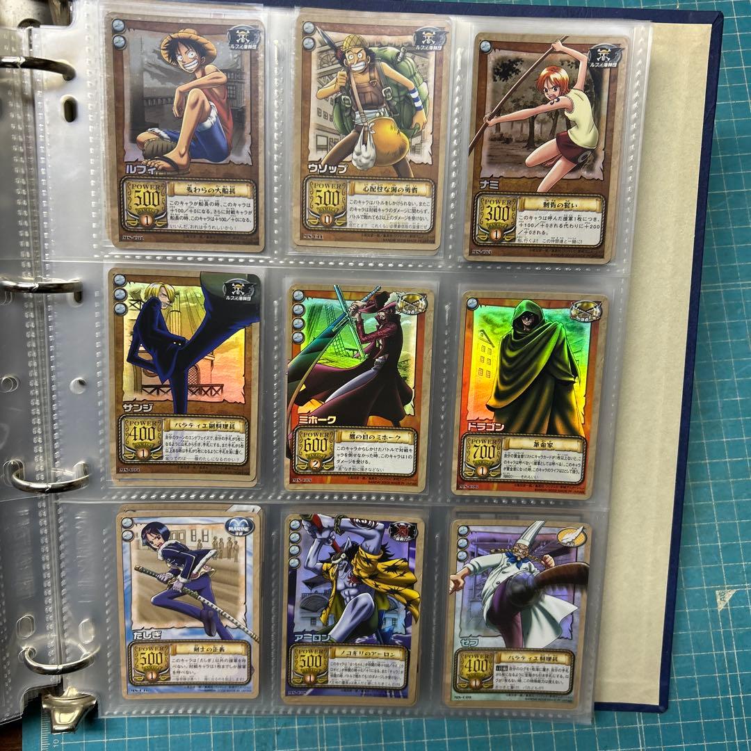 n*す様 カードダスマスターズ　バインダーつき　ワンピースカードゲーム　当時物
