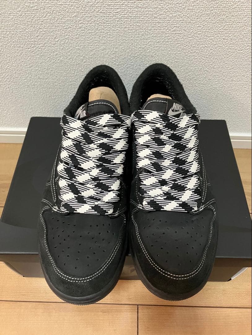 u*8様 Travis Scott × Nike Air Jordan 1 Lo