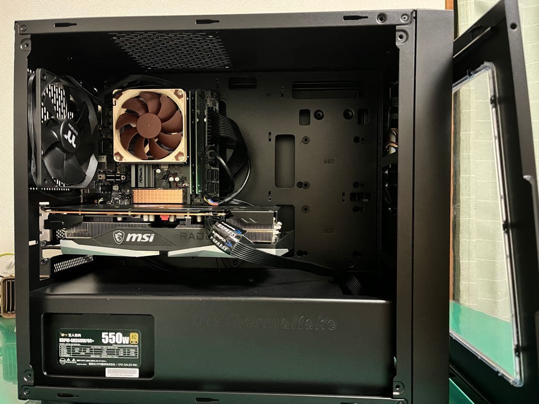 ゲーミングPC i7-8700/16G/SSD1T/6600xt