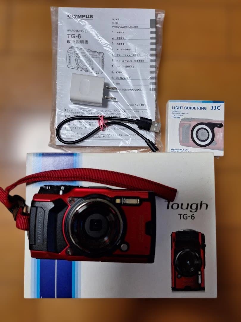 OLYMPUS Tough TG-6 ライトガイドリング付