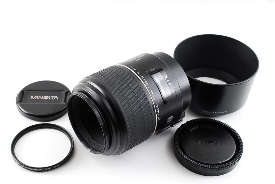 レンズ(単焦点) MINOLTA AF MACRO 100mm f/2.8 D