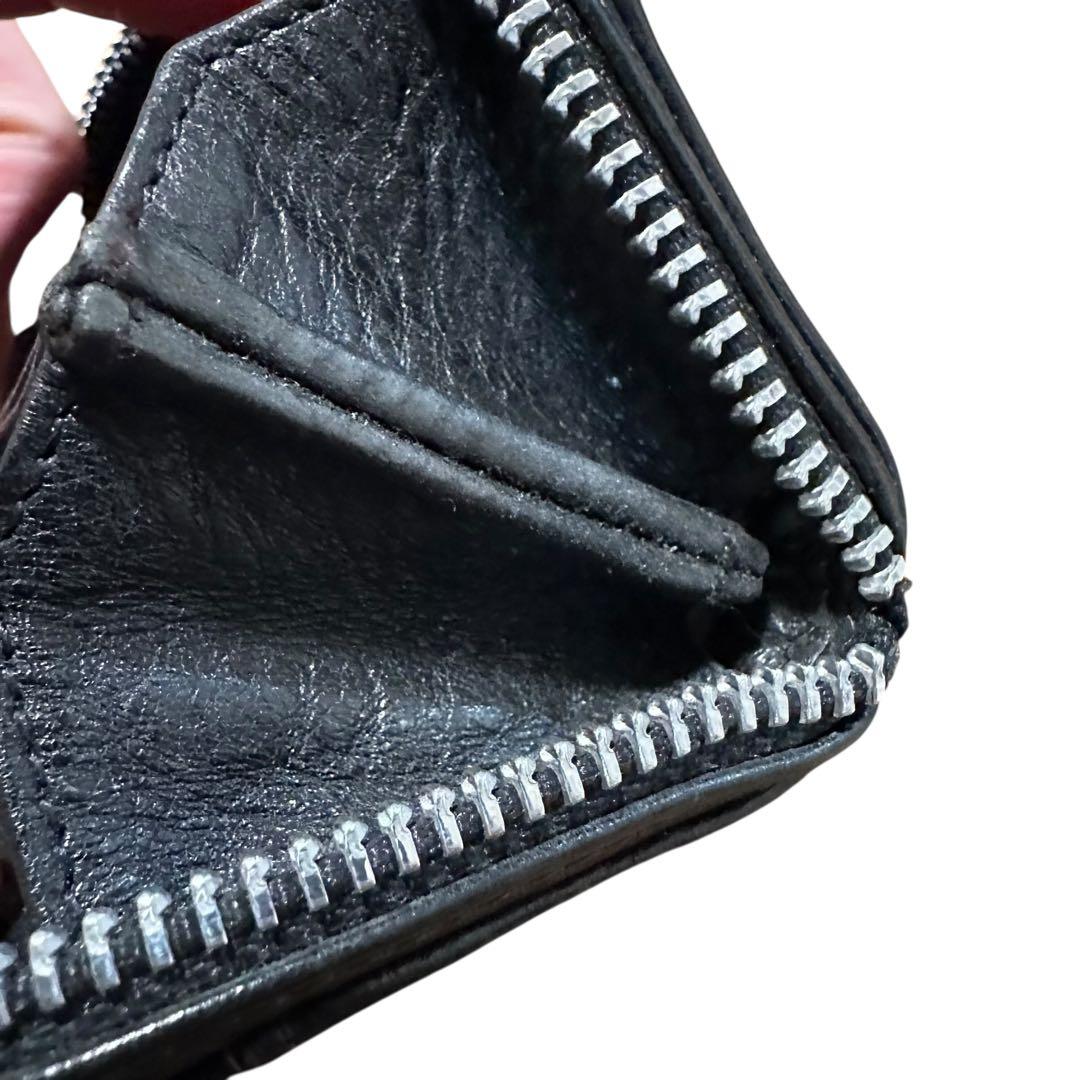 【正規品】Chrome Hearts COIN CASE ROUND ZIP