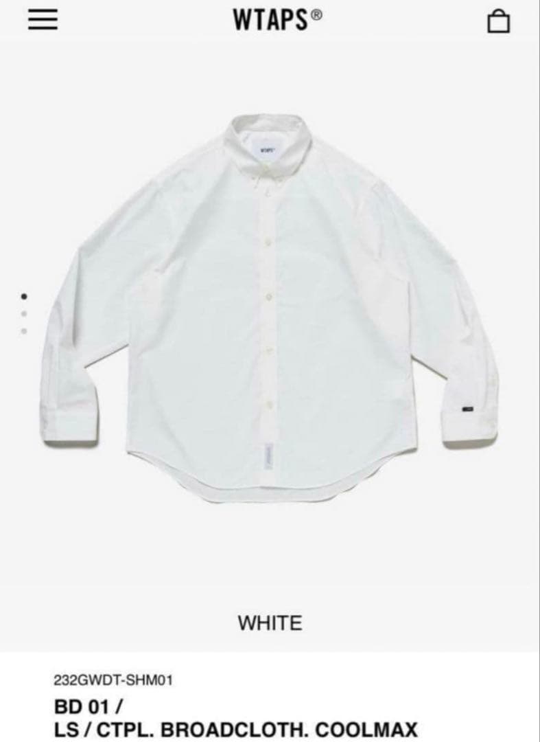 トップス wtaps 232GWDT-SHM01