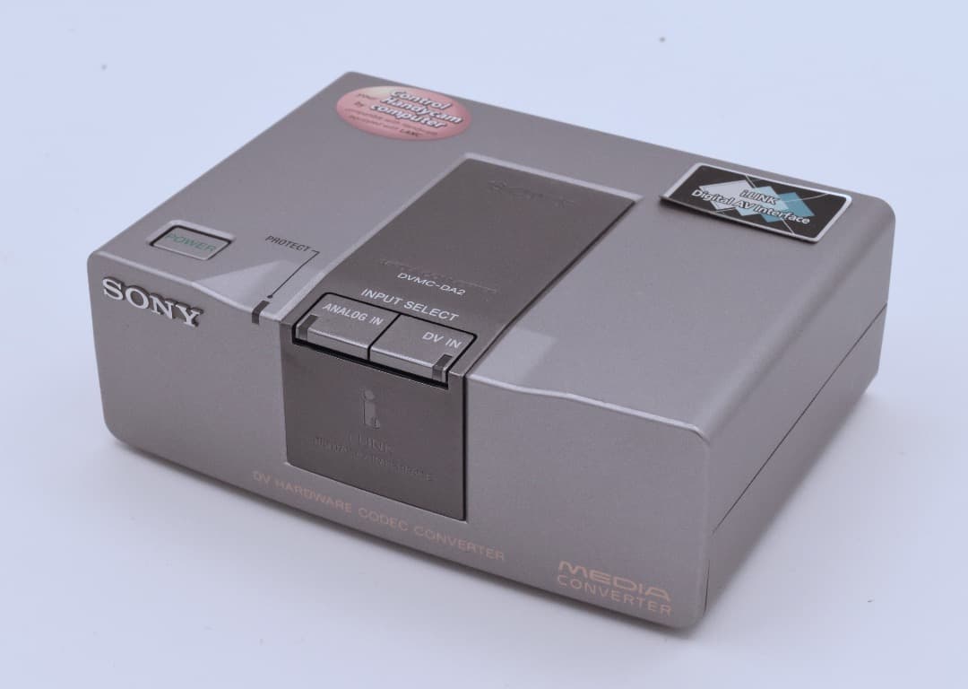 【通電⚪︎・現状品】SONY メディアコンバータ（DVMC-DA2）