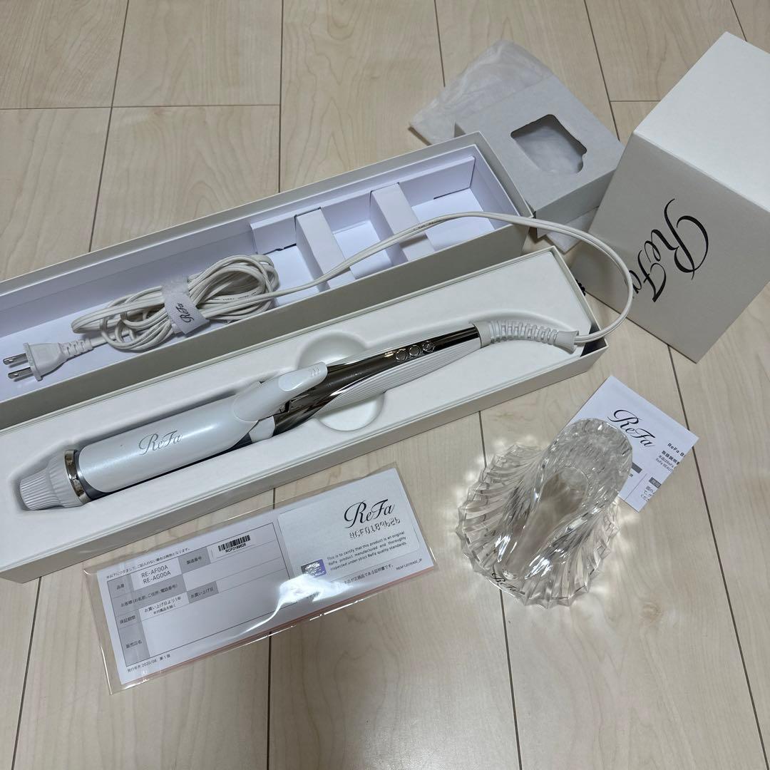 リファ　32mm カールアイロン　ホルダー　セット　美品