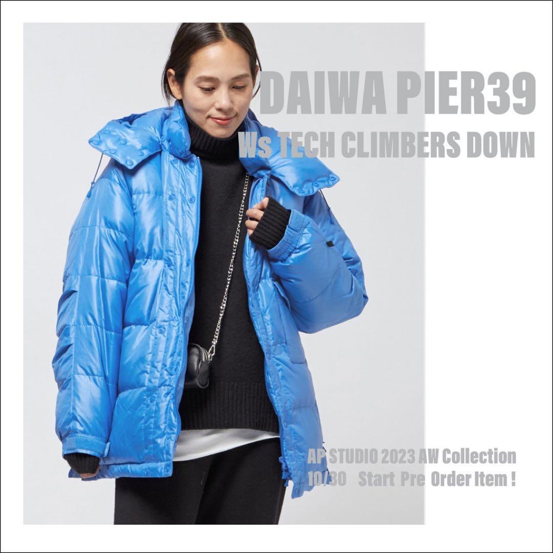 Ws TECH CLIMBERS DOWN JACKET ダイワピア39 ブルー