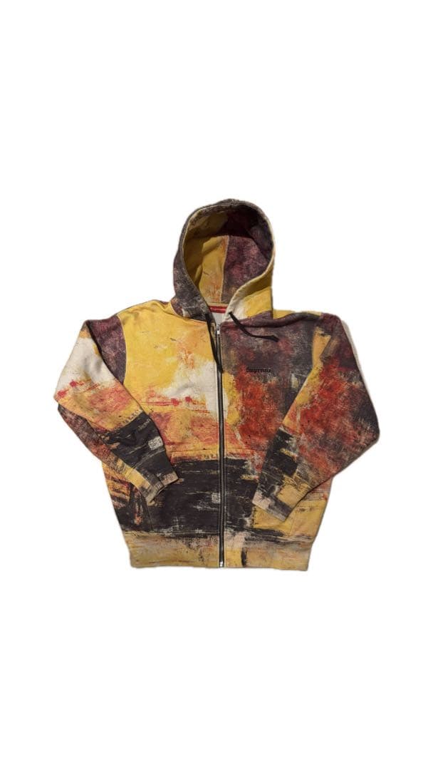 「即完」Supreme 22AW Fire Zip Up Hooded