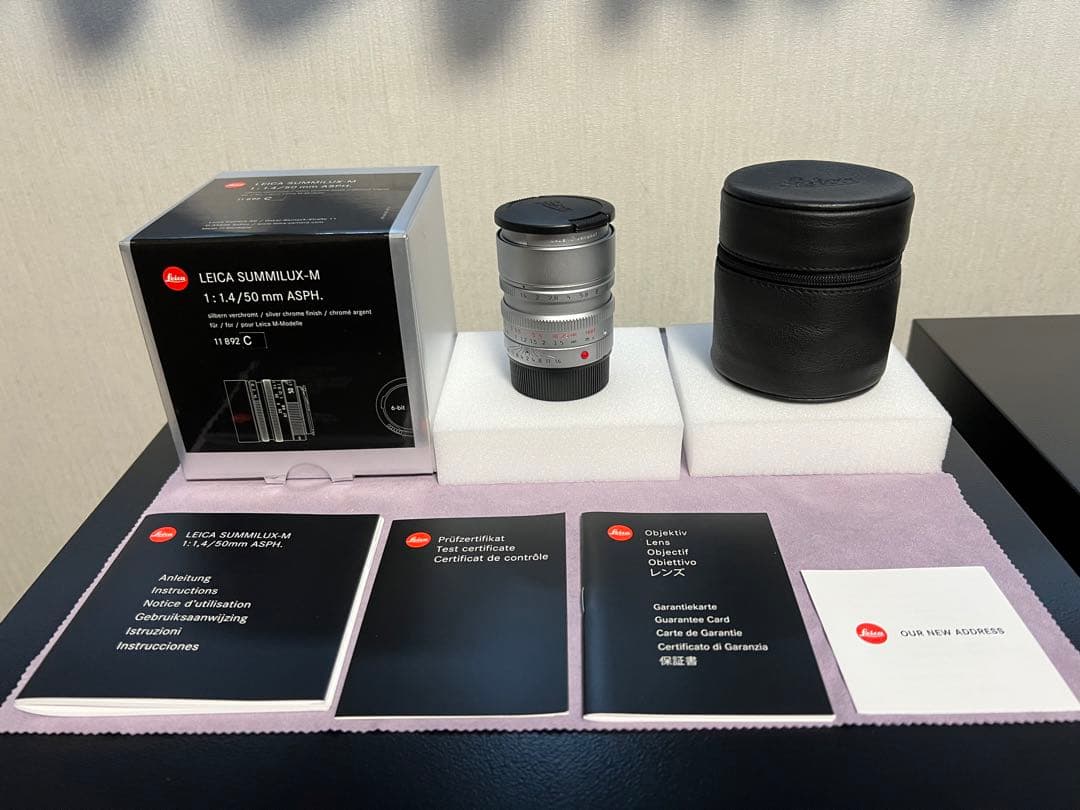 Leica ライカ　ズミルックス M 50mmF1.4 ASPH.(6bit)