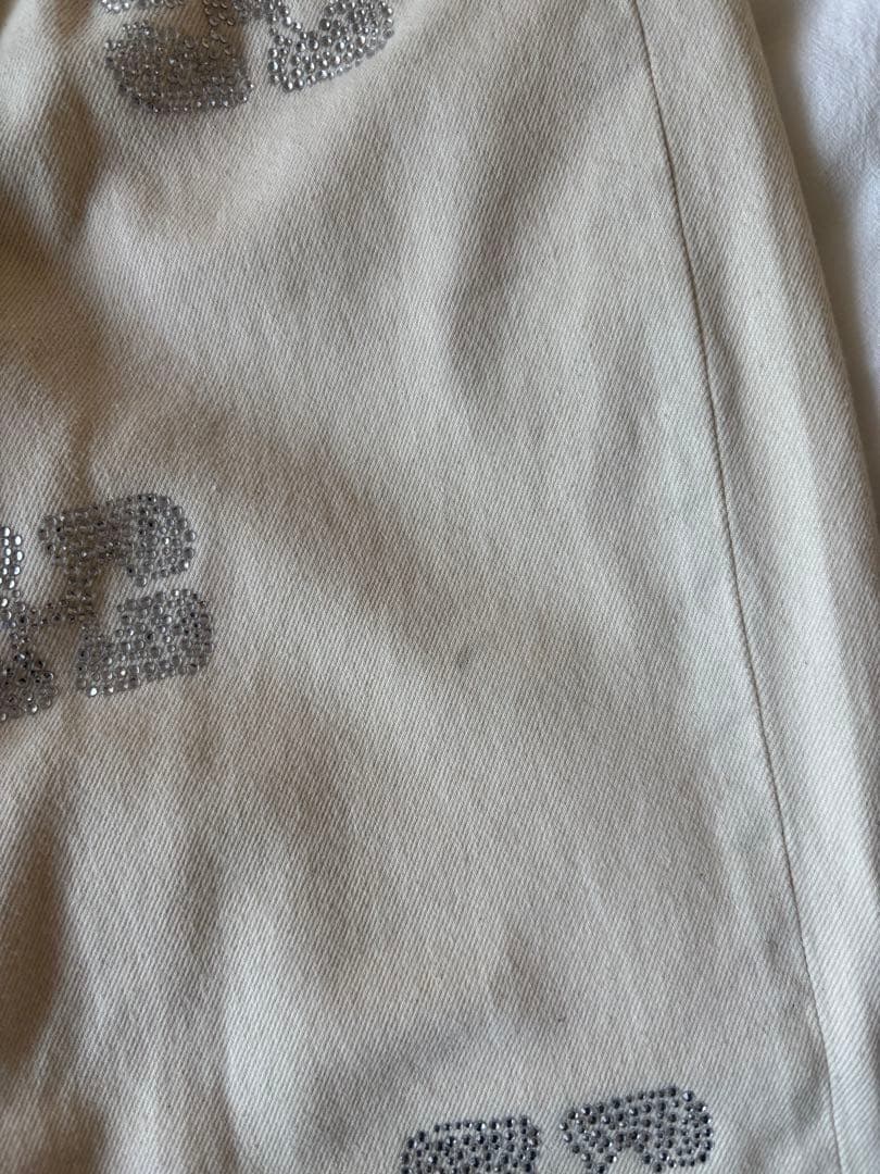 GANNI sparkle lzey ストレートジーンズ　25