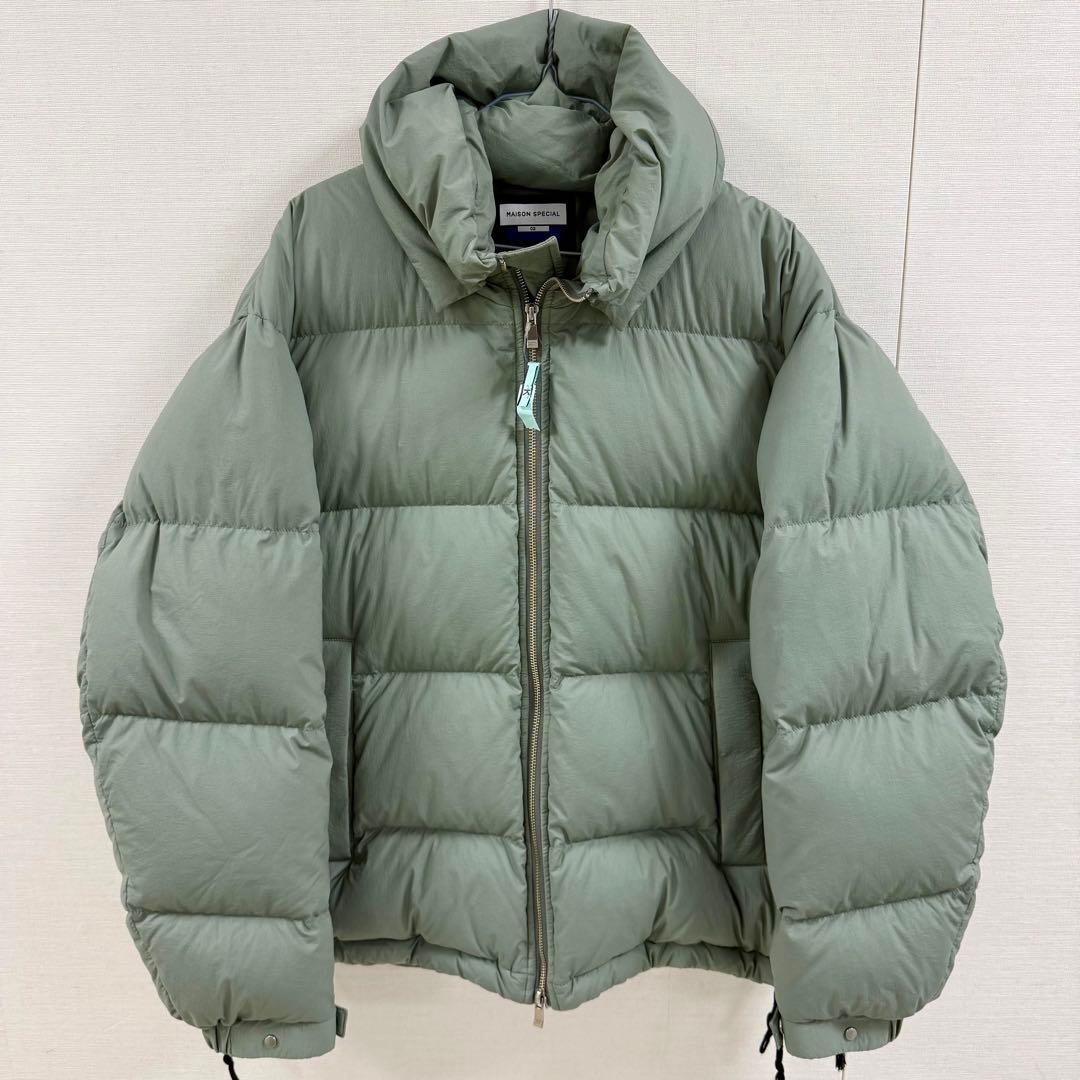 MAISON SPECIAL ストレッチナイロンプライムオーバーダウンジャケット