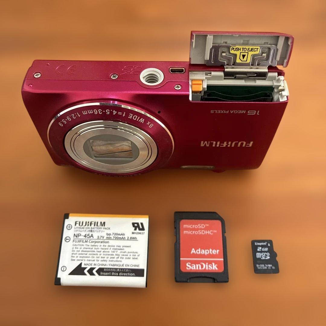 FUJIFILM FINEPIX JZ250 コンパクトデジタルカメラ