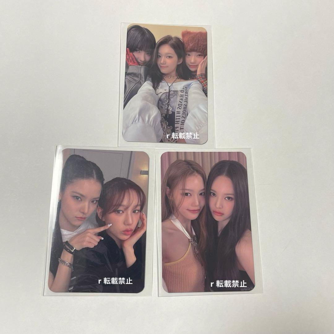 izna ショーケース 入場特典 トレカ 限定　3枚セット