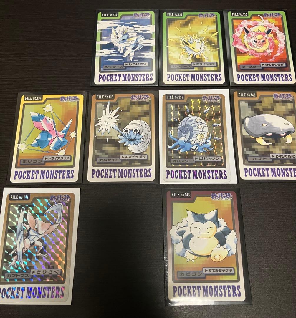 ポケモンカードダス 1997 バンダイ版 142種セット【ミュウ・ミュウツー有】