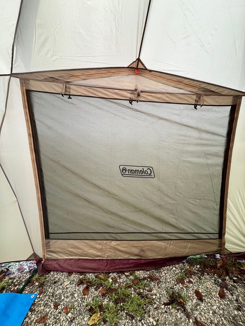 タフスクリーン2ルームハウスナチュラム限定カラーインナーマット、グランドシート付